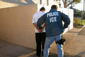 ICE arrest of undocumented resident